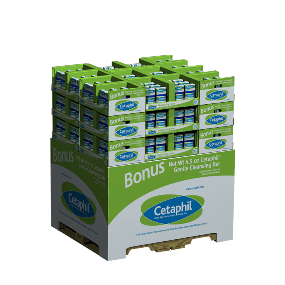 Electronics Cardboard Pallet Display
